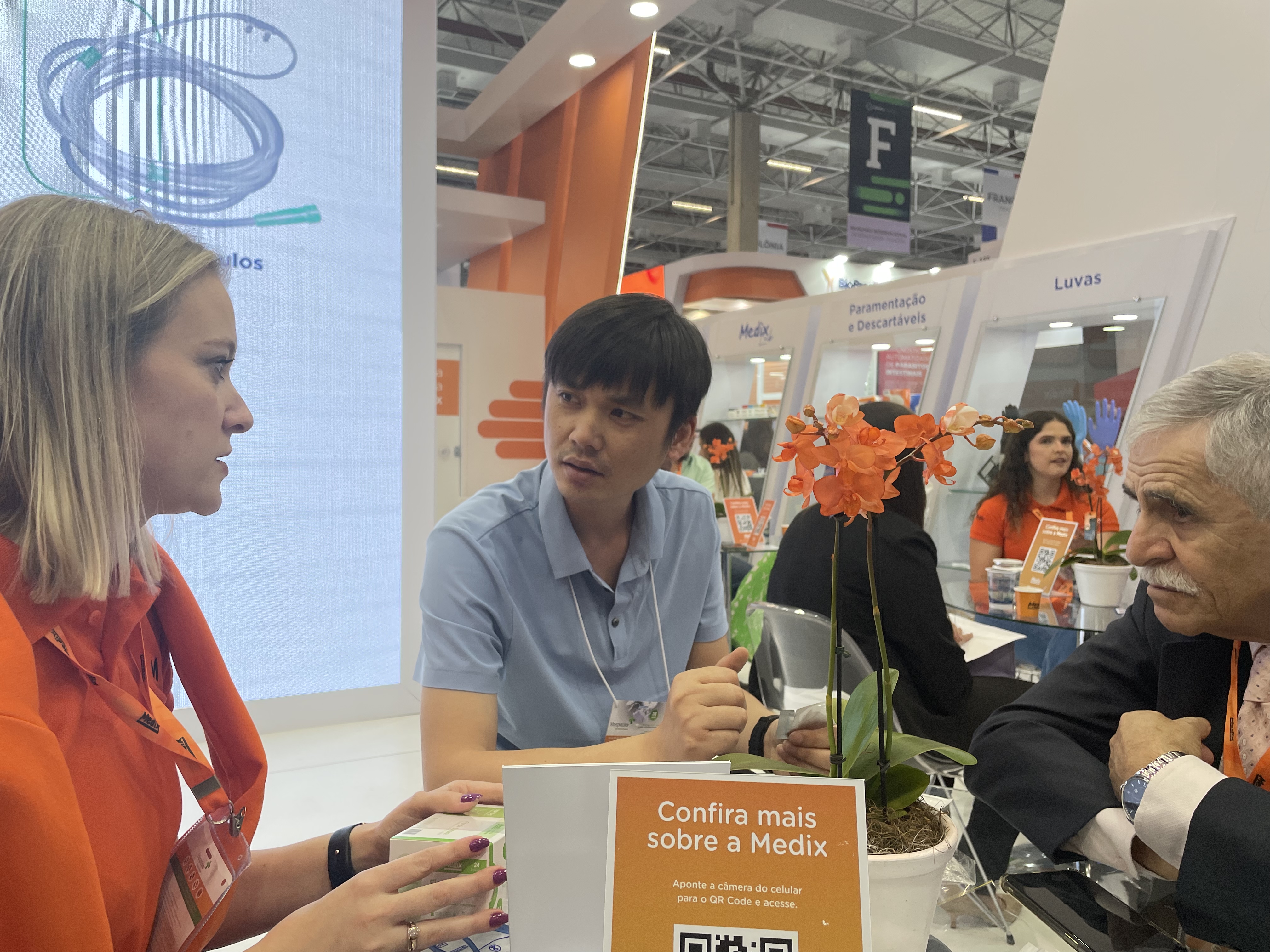¡HOSPITALAR!¡Estamos aquí en la exposición brasileña!